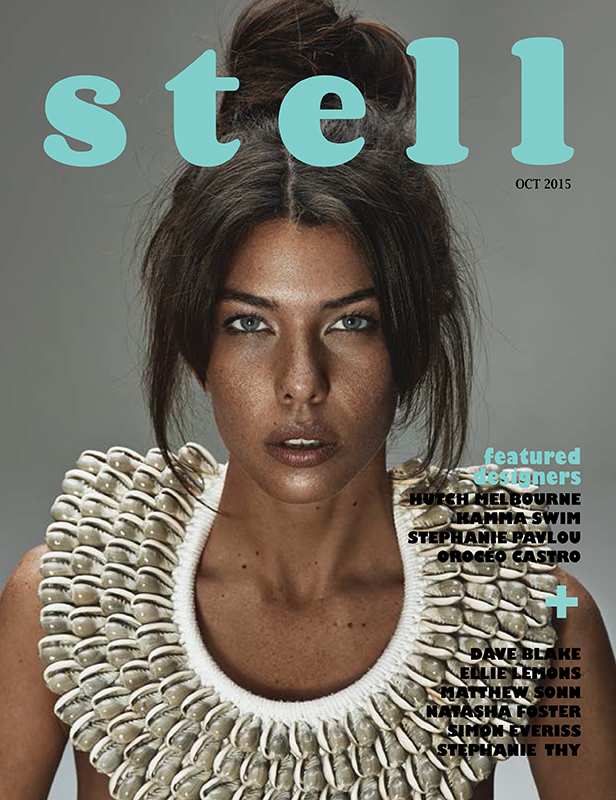 STELL magazine cover & editorial