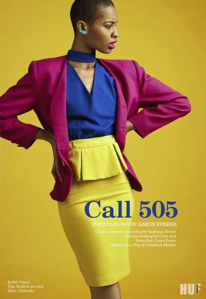 “Call 505” editorial for HUF magazine’15