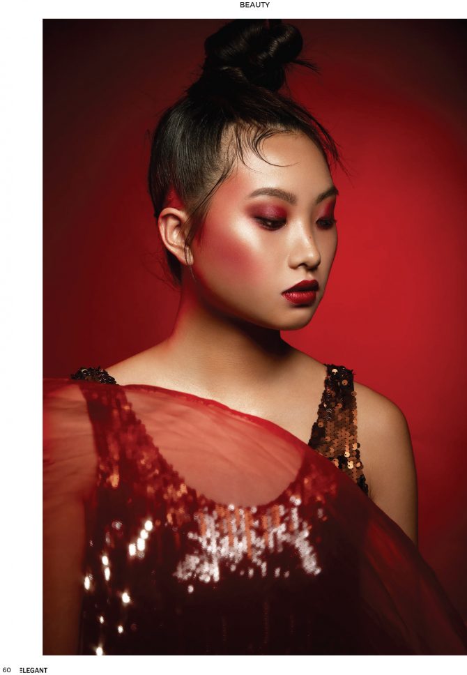 Rogue beauty for Elegant Magazine