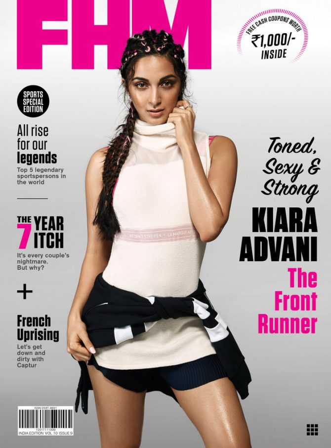 FHM cover retouch